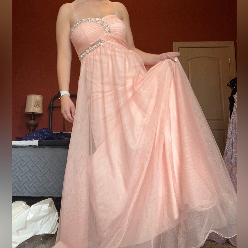 NWOT Blondie Nites Strapless Dress